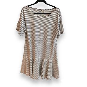 Vineyard Vines Flutter Sleeve Flounce Dress